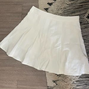 White Tennis Skirt